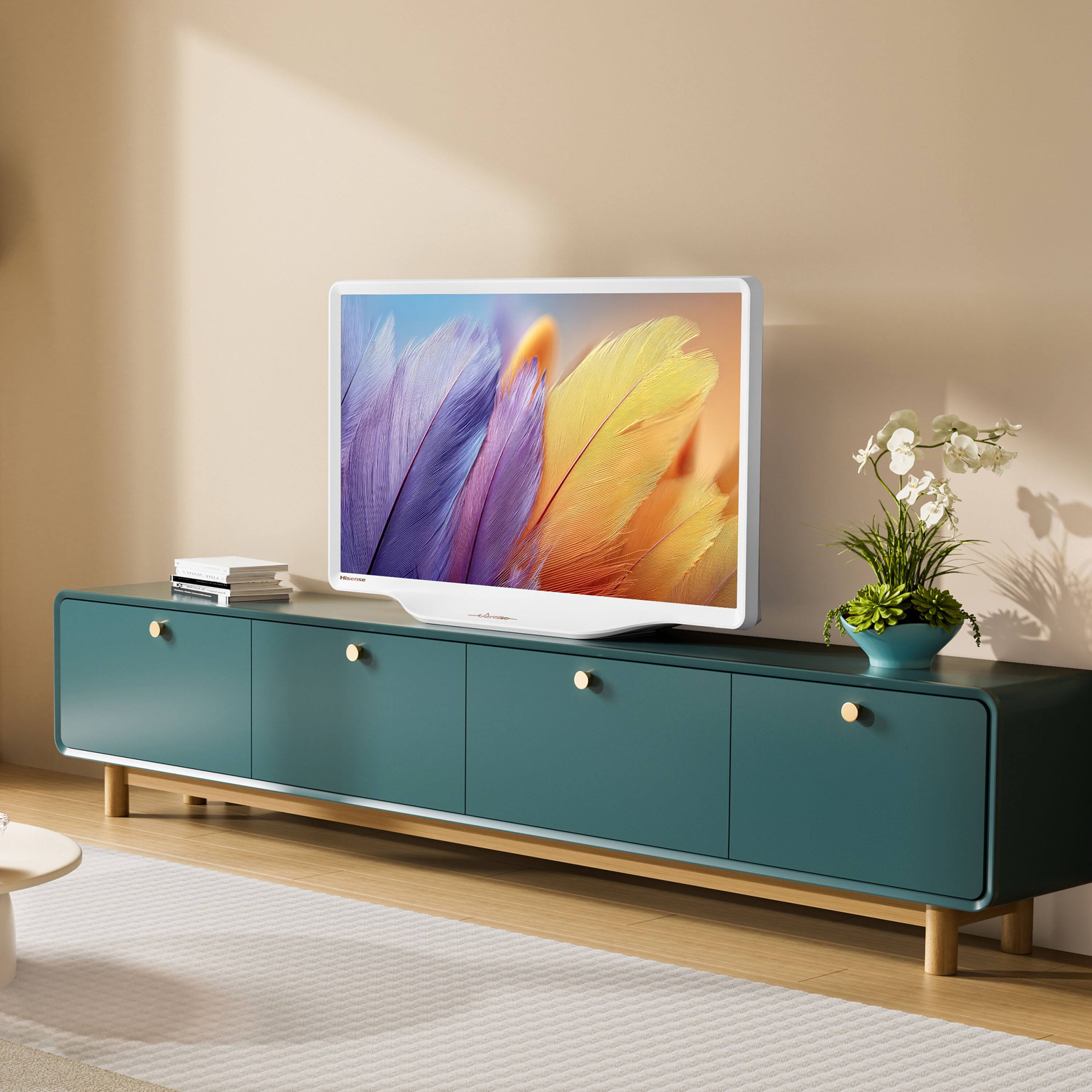 Alt View 14. Hisense - 32" Class S5 Hi-QLED Deco Series Full HD 1080P LED Smart Fire TV (2025) - Black.