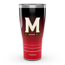Tervis - Maryland Terrapins 30oz. Ombre Stainless Steel Tumbler - Multicolor
