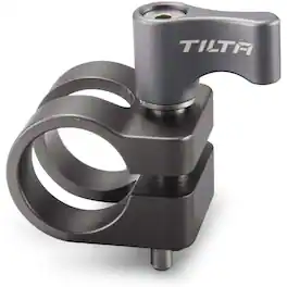 Tilta - 15mm Top Single Rod Holder for Tiltaing Camera Cage, Black