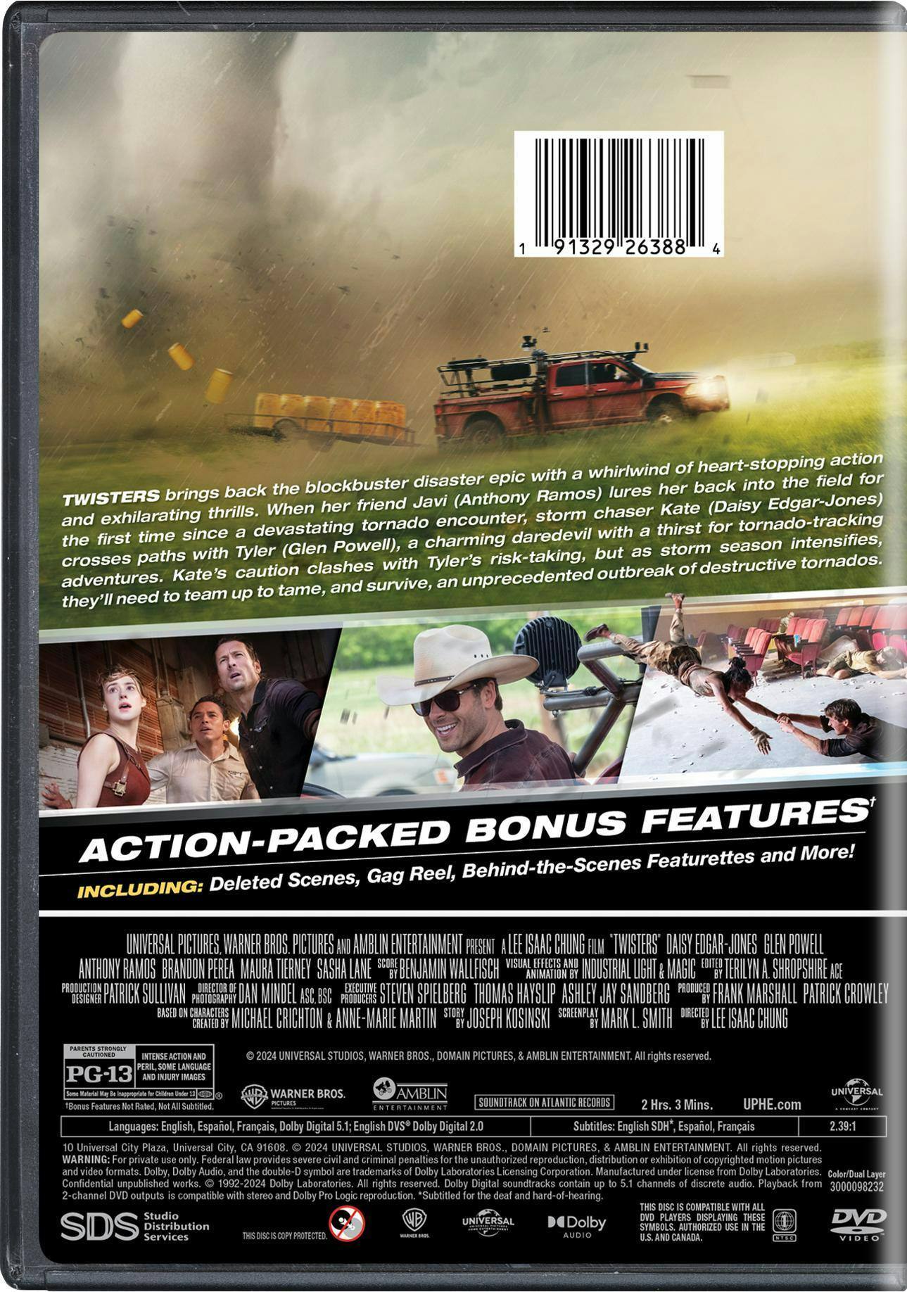 Back. Twisters - Collector's Edition [DVD].