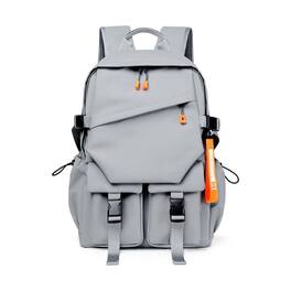 Circus Cirle - School Casual Aesthetic Backpack - Gray