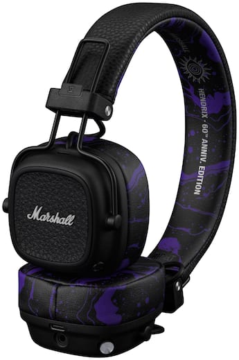 Marshall Major V Wireless On Ear Bluetooth Headphones with Marshall Major V Wireless On Ear Bluetooth Headphones with