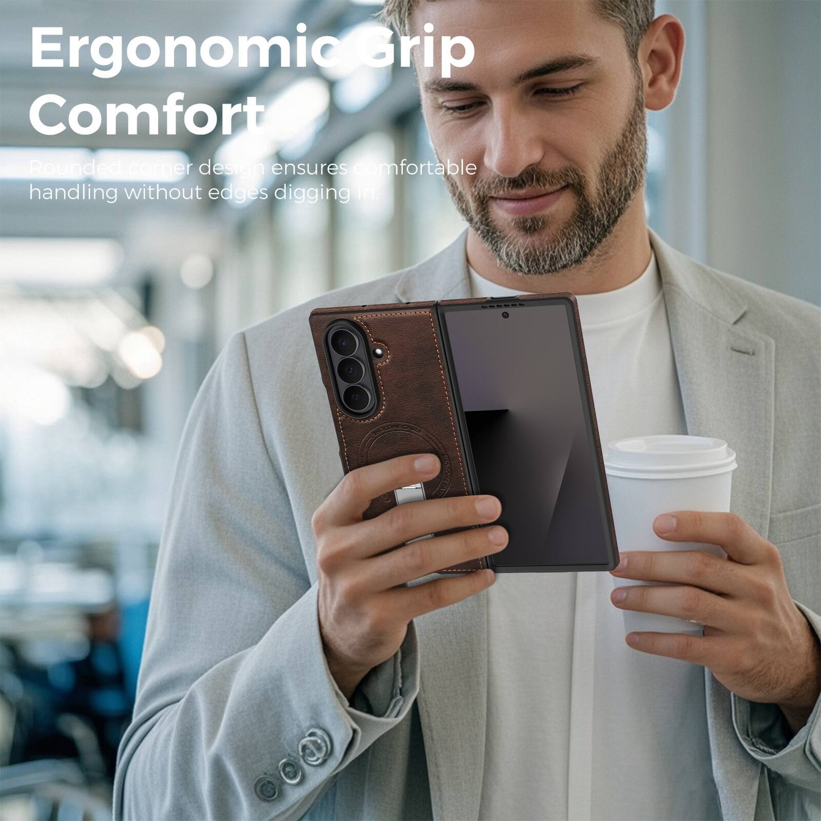Ergonomic Grip Comfort

Rounded corner design ensures comfortable handling without edges digging in.
