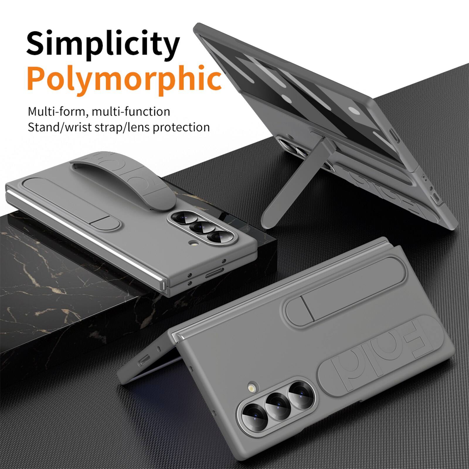 Simplicity Polymorphic  
Multi-form, multi-function  
Stand/wrist strap/lens protection