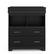 Left. Storkcraft - Brookside 2 Drawer Changing Chest - Black.