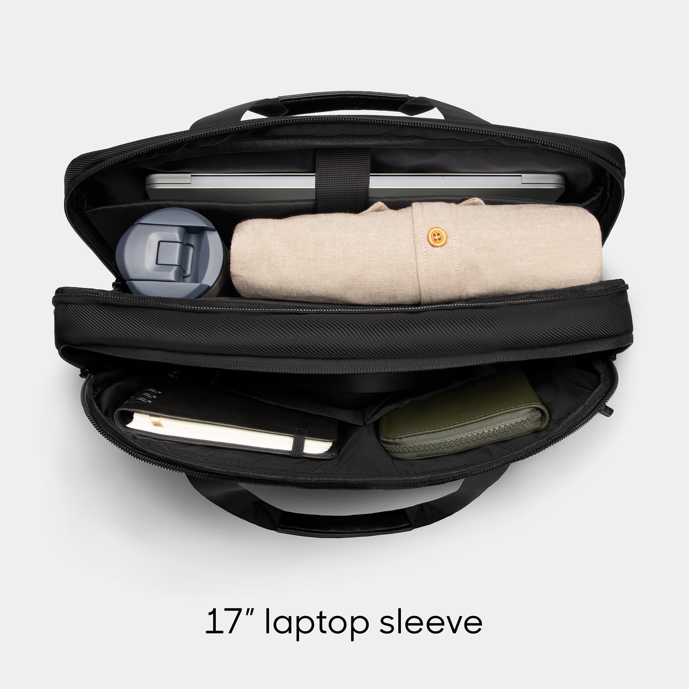 Sharper Image Messenger Bag, Laptop Briefcase Bag with Shoulder