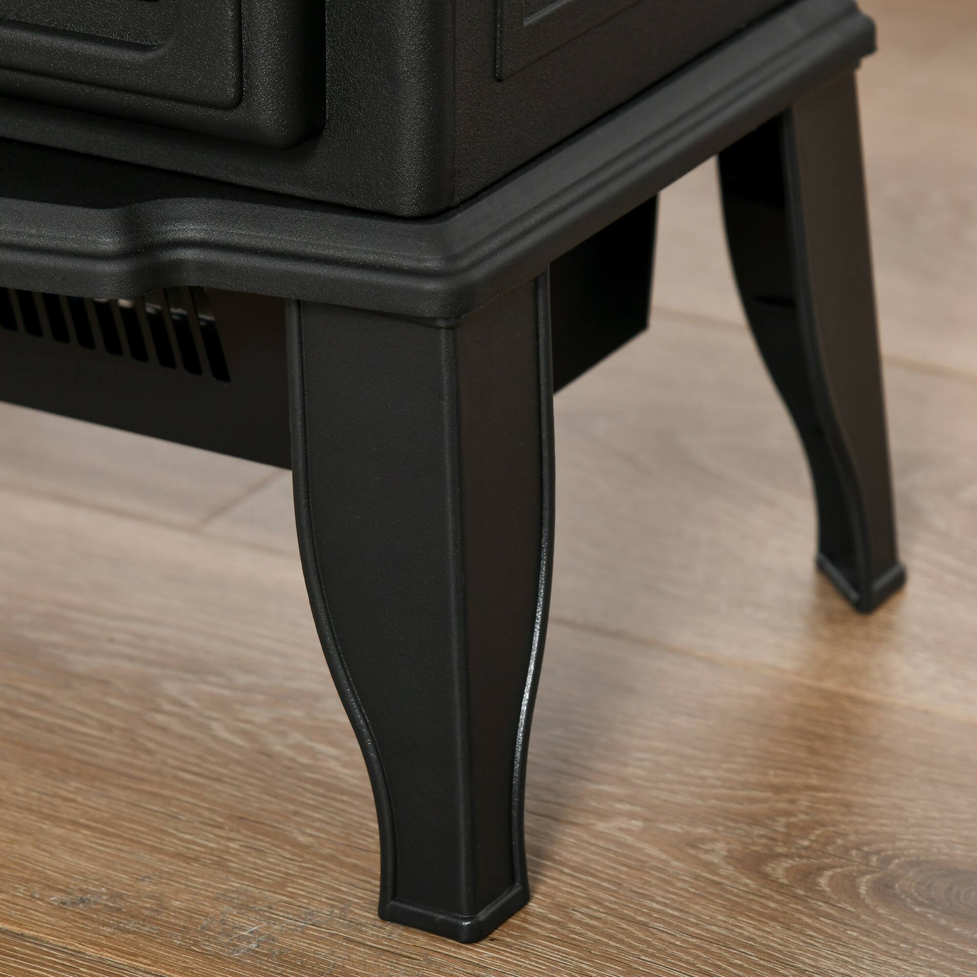 Alt View 7. Homcom - Fireplace Heater - Black.
