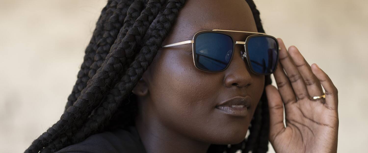 Alt View 1. GUNNAR - Barron Computer Glasses with Blue Light Reduction, Sun Lenses - Silver.