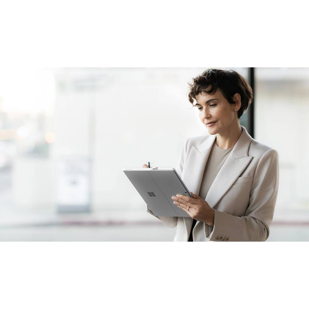 Alt View 3. Microsoft - Surface Pro 10 13" Intel Ultra 7 165U 16GB/512GB ZDW-00001 - Platinum.