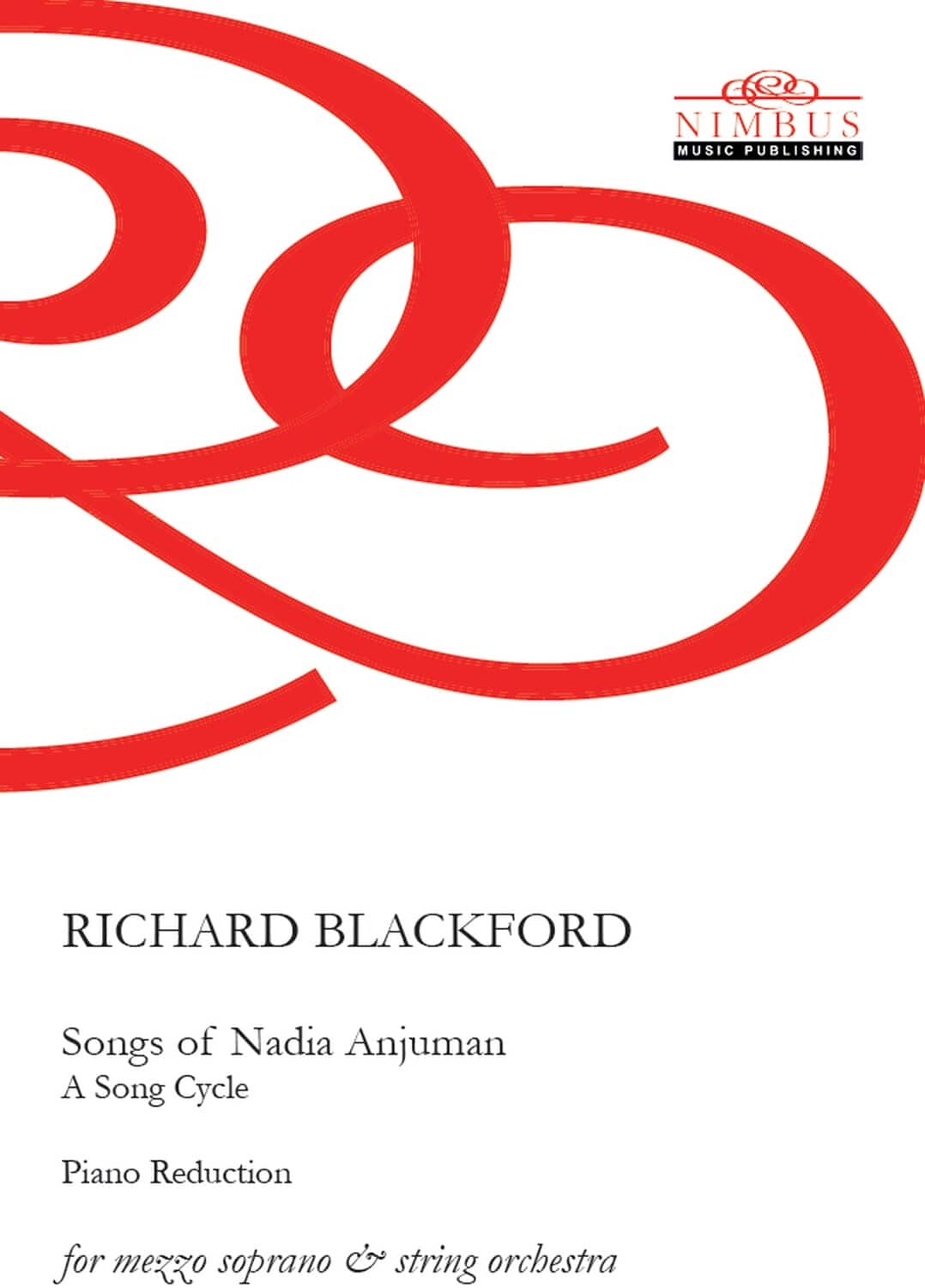 PopMarket - Blackford: Nadia Anjuman Piano Reduction for Mezzo Soprano & Piano - Multicolor