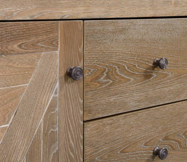 Alt View 4. Elle Decor - Elle Decor Marais Sideboard, Natural - Natural.