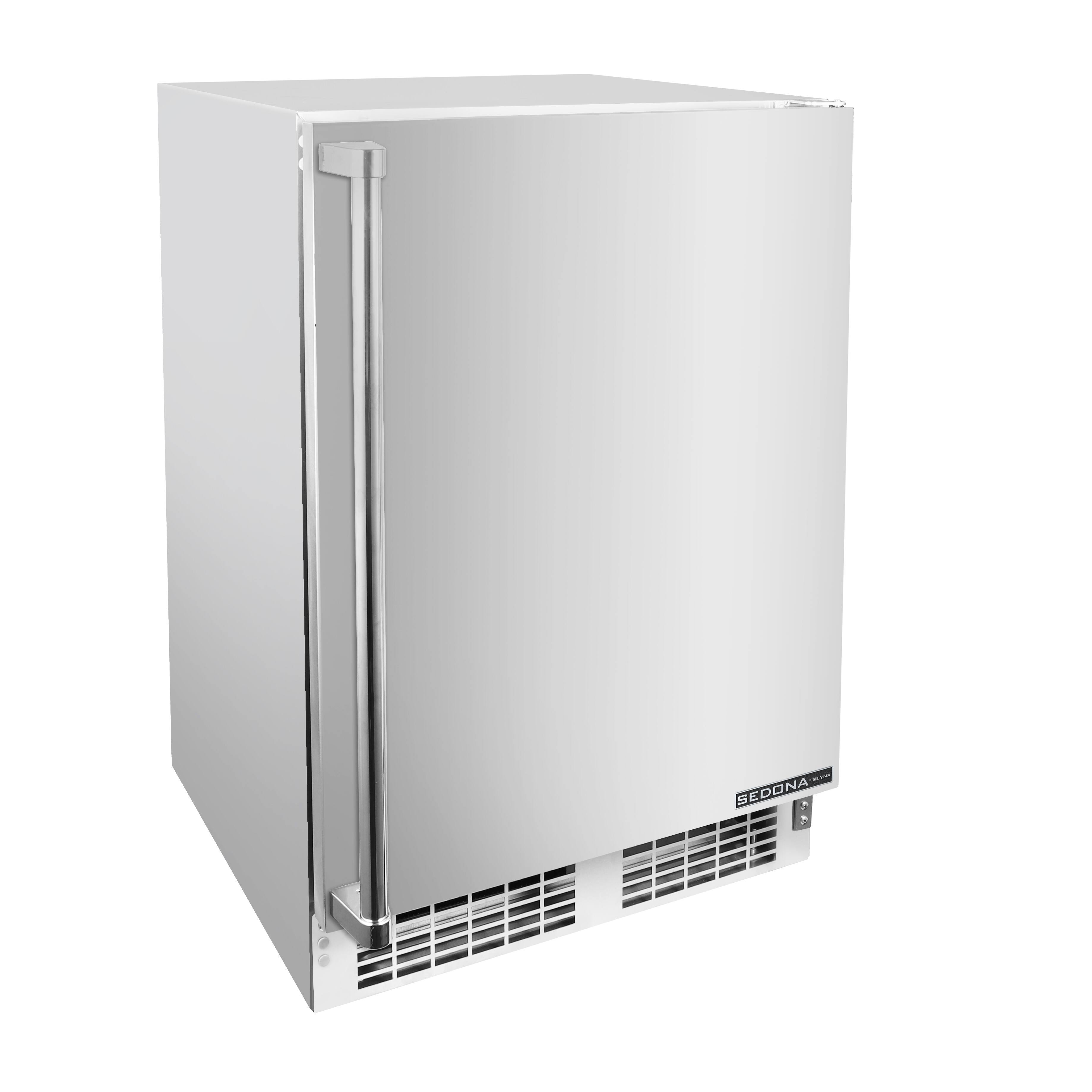 Angle. Sedona By Lynx - Sedona by Lynx 5.0 cu ft Outdoor Refrigeration - Stainless Steel.
