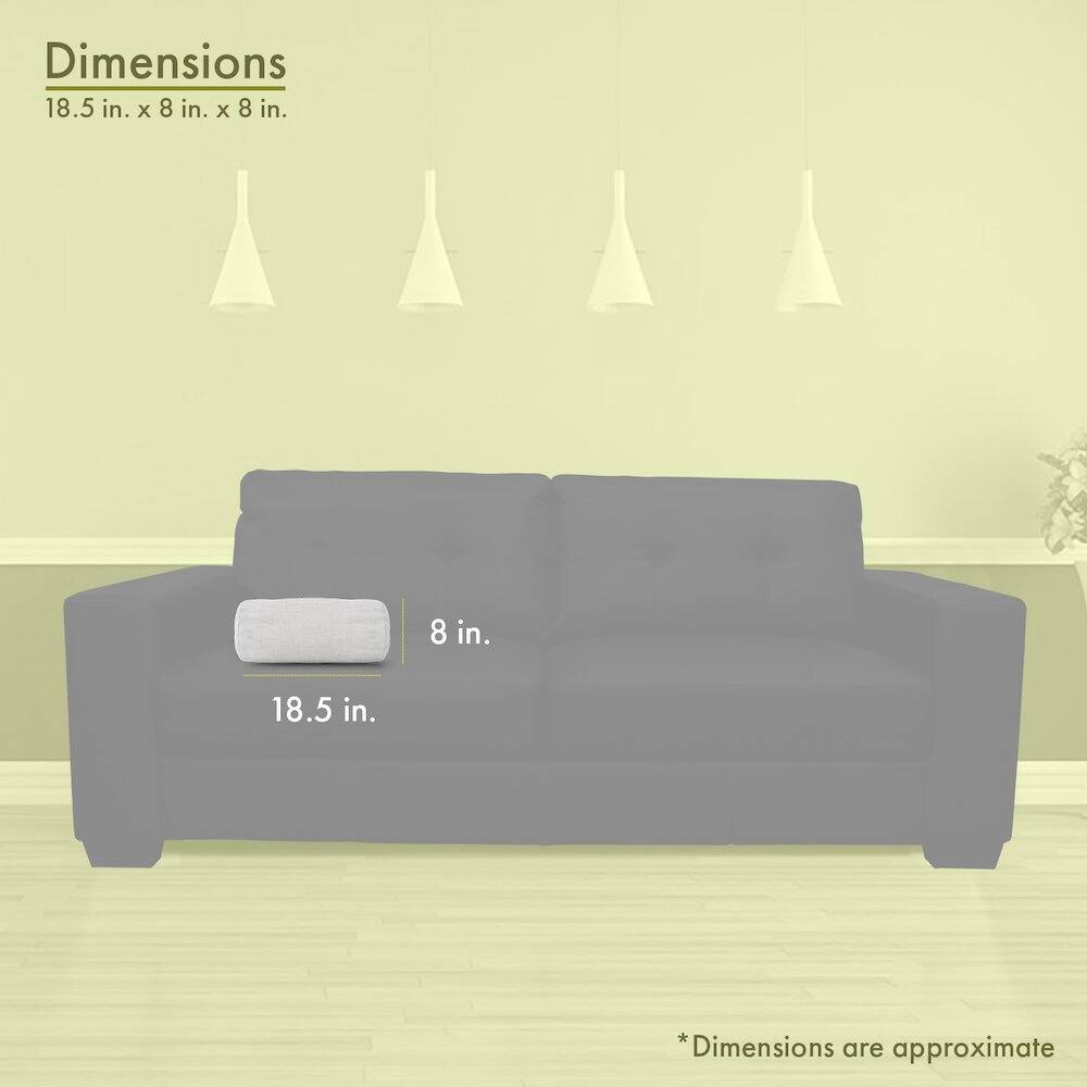 Dimensions  
18.5 in. x 8 in. x 8 in.  

8 in.  
18.5 in.  

*Dimensions are approximate