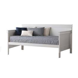 Manhattan Lane - Piya Transitional Wooden Day Bed with Beveled Edges, White - White