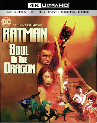 Front. Batman: Soul of the Dragon - 4K Blu-Ray.