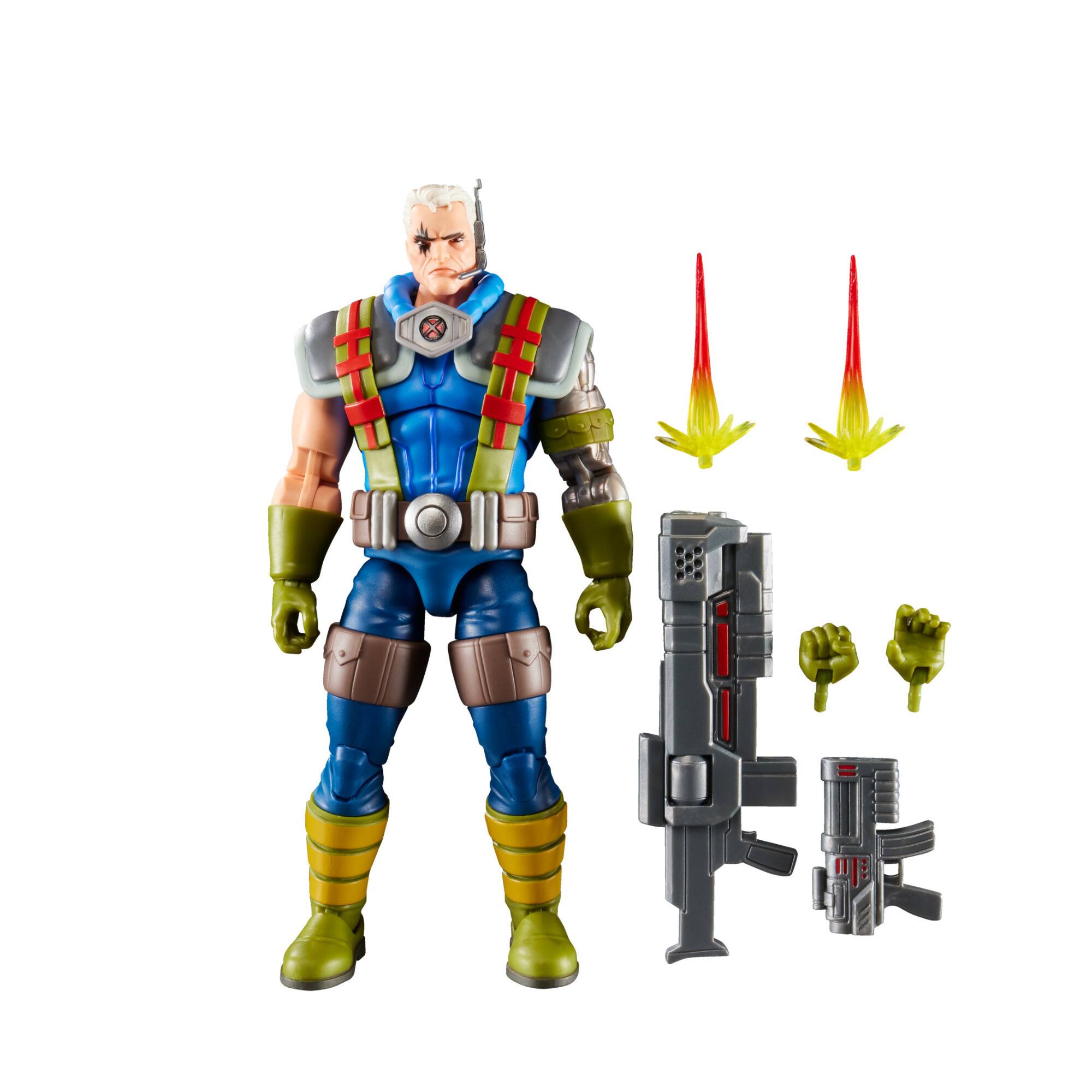 Angle. Hasbro - Collectibles - X-Men '97 - Marvel Legends - Marvel's Cable Action Figure - COLLECTIBLES - Multicolor.