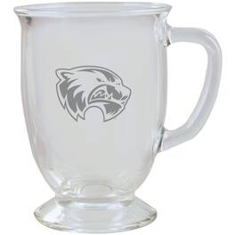 The Memory Company - Fort Valley State Wildcats 16oz. Cafe Glass Mug - Multicolor