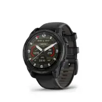 Garmin - tactix 8 AMOLED GPS Smartwatch 47 mm Fiber-reinforced polymer with titanium rear cover - Black - Front_Zoom
