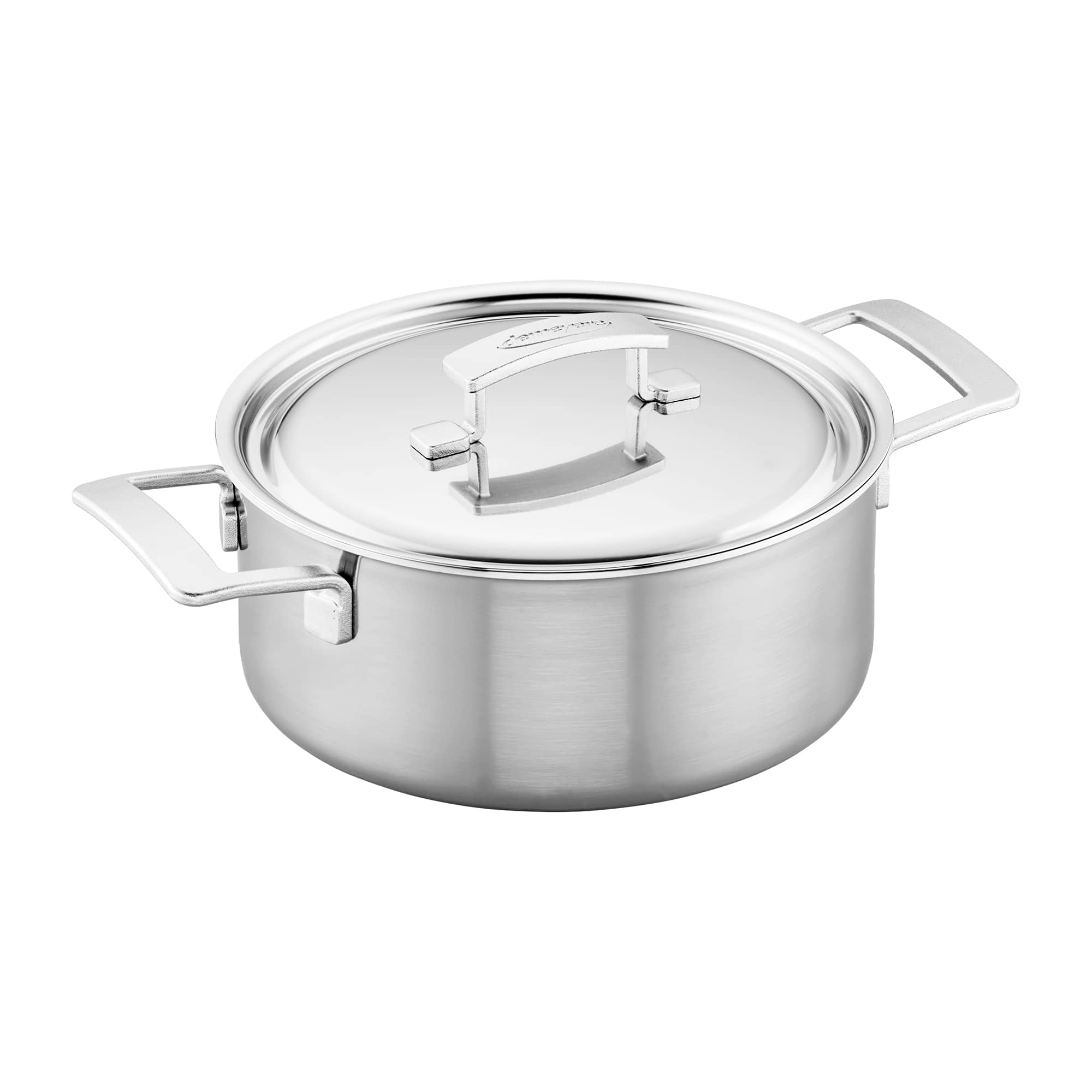 Demeyere - Industry 5-Ply 5.5-qt Dutch Oven - Stainless Steel