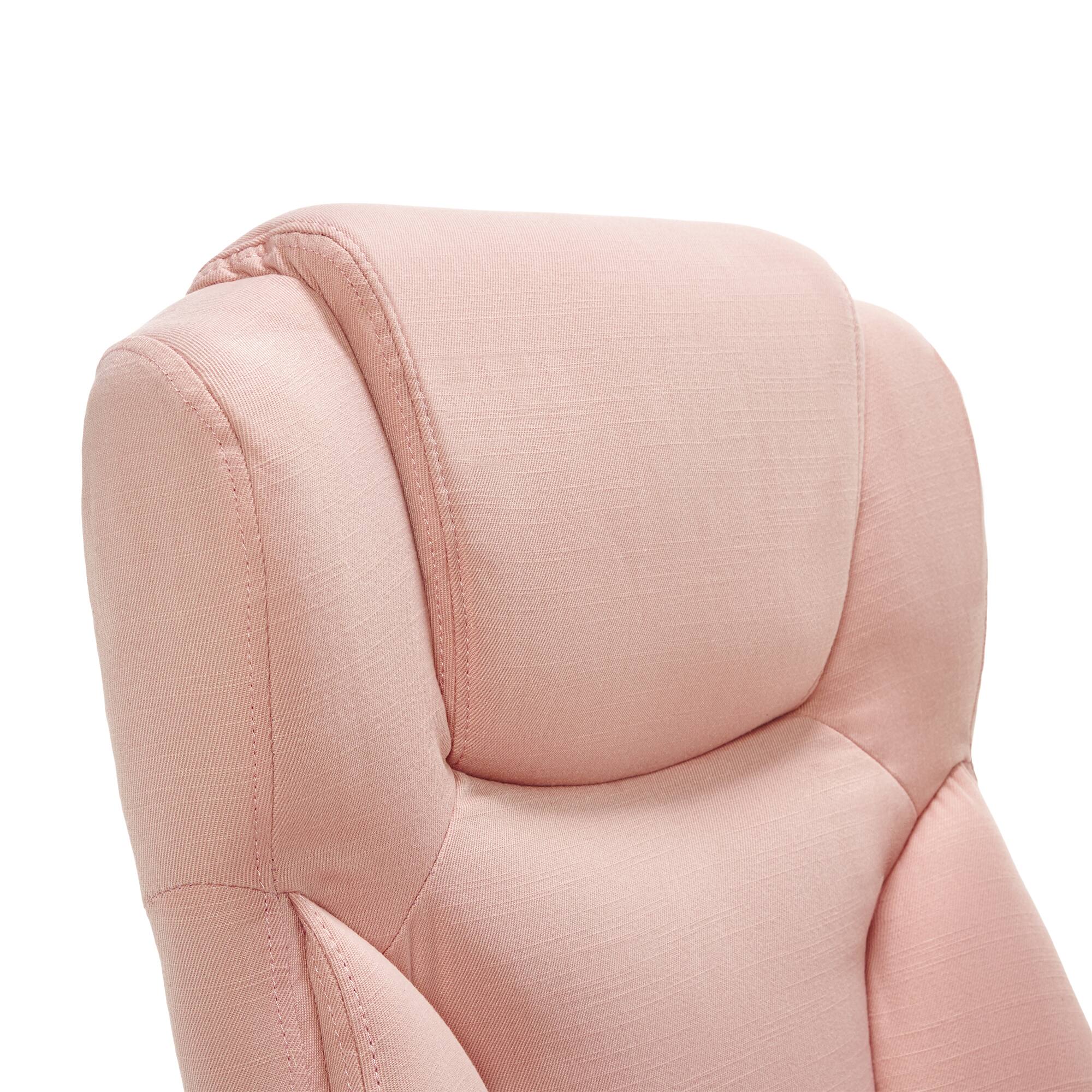 Alt View 11. Serta - Hannah II Modern Microfiber Executive Chair - Pink.
