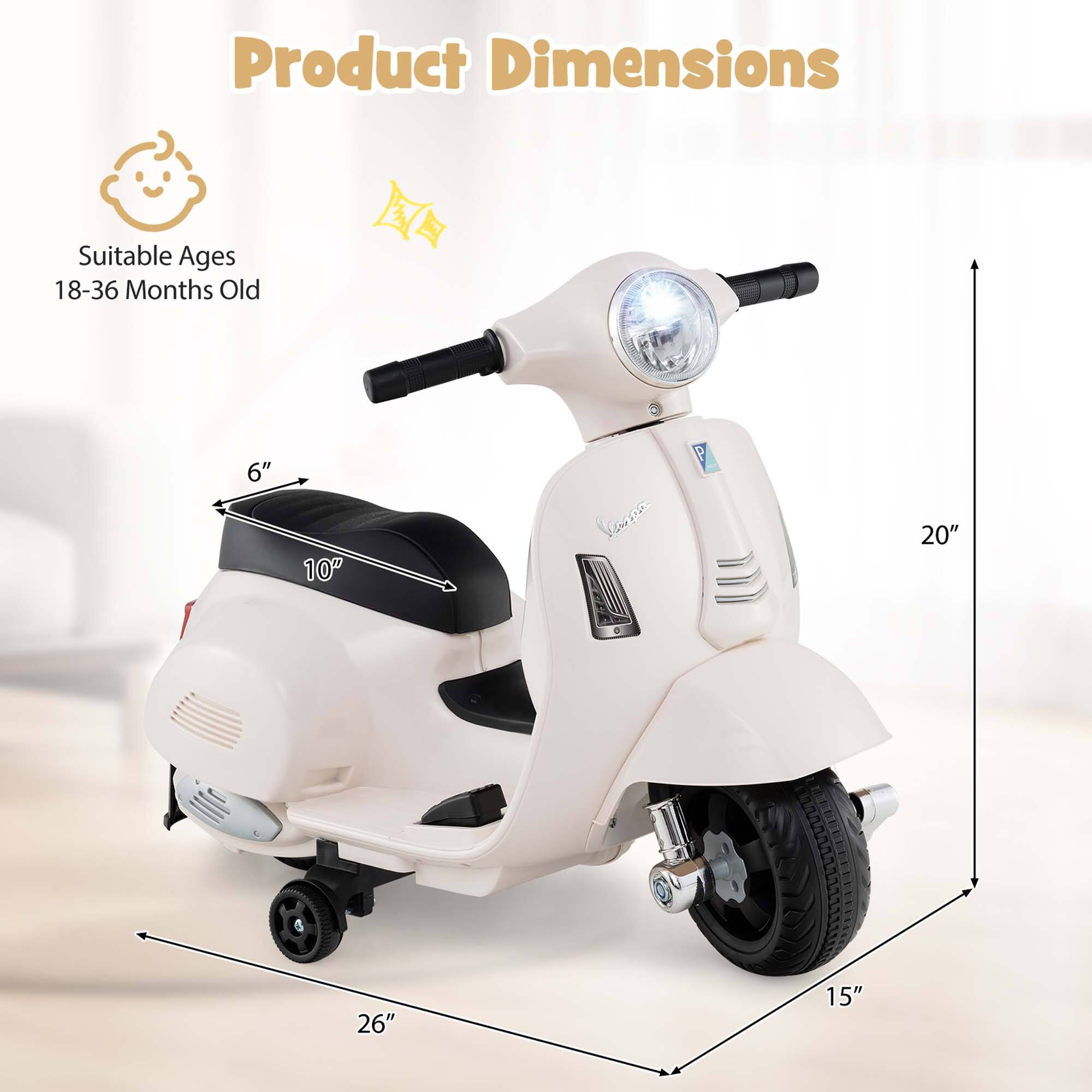 Product Dimensions

Suitable Ages  
18-36 Months Old

6"  
10"  
20"  
26"  
15"