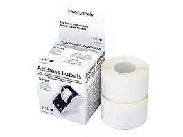 Seiko - Thermal Address Labels, 1 1/8" x 3 1/2", 130/Roll, 2 Rolls/Box - White