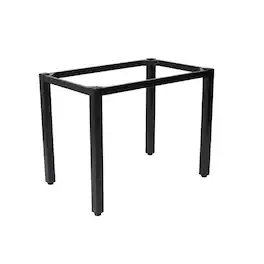 Rocelco - Standing Desk Legs - Home Office Sit Stand Up Workstation Floor Stand for DADR-40 and DADR-46 (R DADRB-FS) - Black