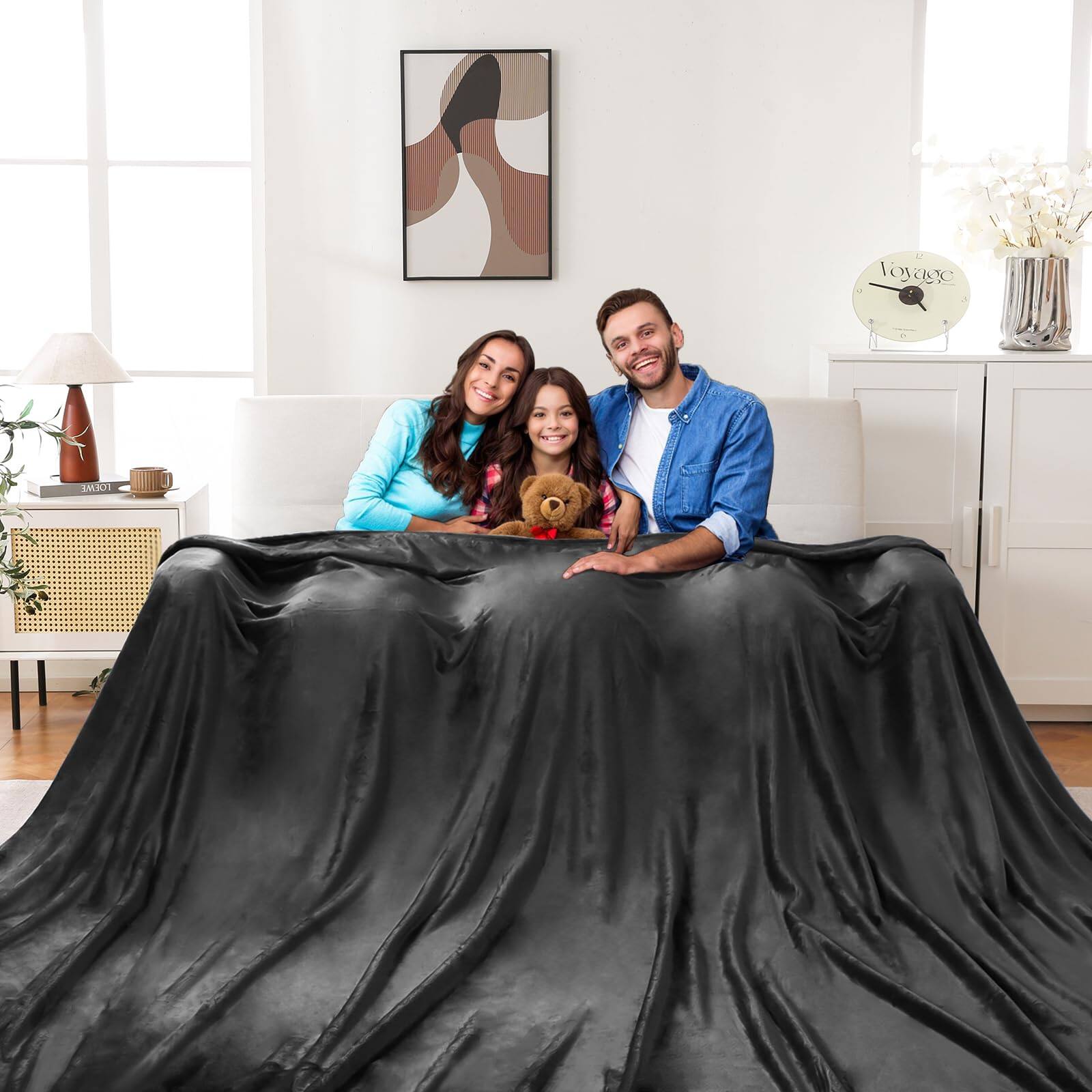 Huge Charcoal-120x120 Inch