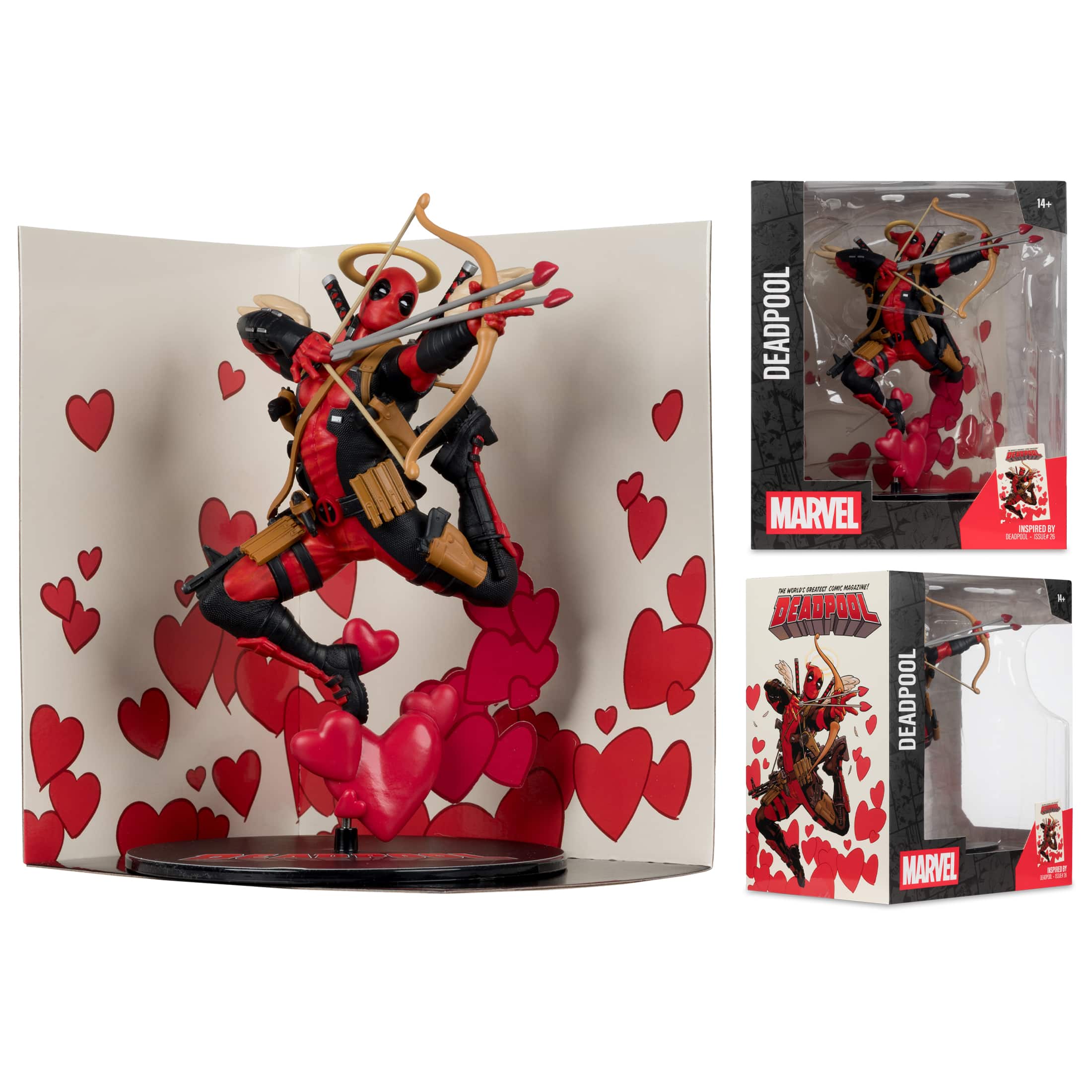 DEADPOOL 14+ DER MARVEL INSPIRED BY DEADPOOL a Sdulr 2 W NORE Y MLRECT COm MAGAZINE! DEADPOOL DEADPOOL So MARVEL I e BeT G