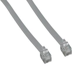 Sanoxy - Cables and Adapters; 2 Pack of 7ft RJ11 6P4C Reverse Modular Cable - Gray