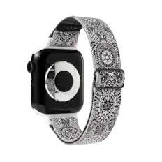 Front. ZOX - Ride The Waves NFC Smartwatch Band, 22mm - Gray.