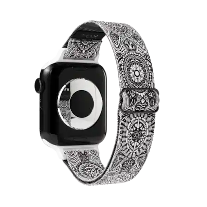 Front. ZOX - Ride The Waves NFC Smartwatch Band, 22mm - Gray.