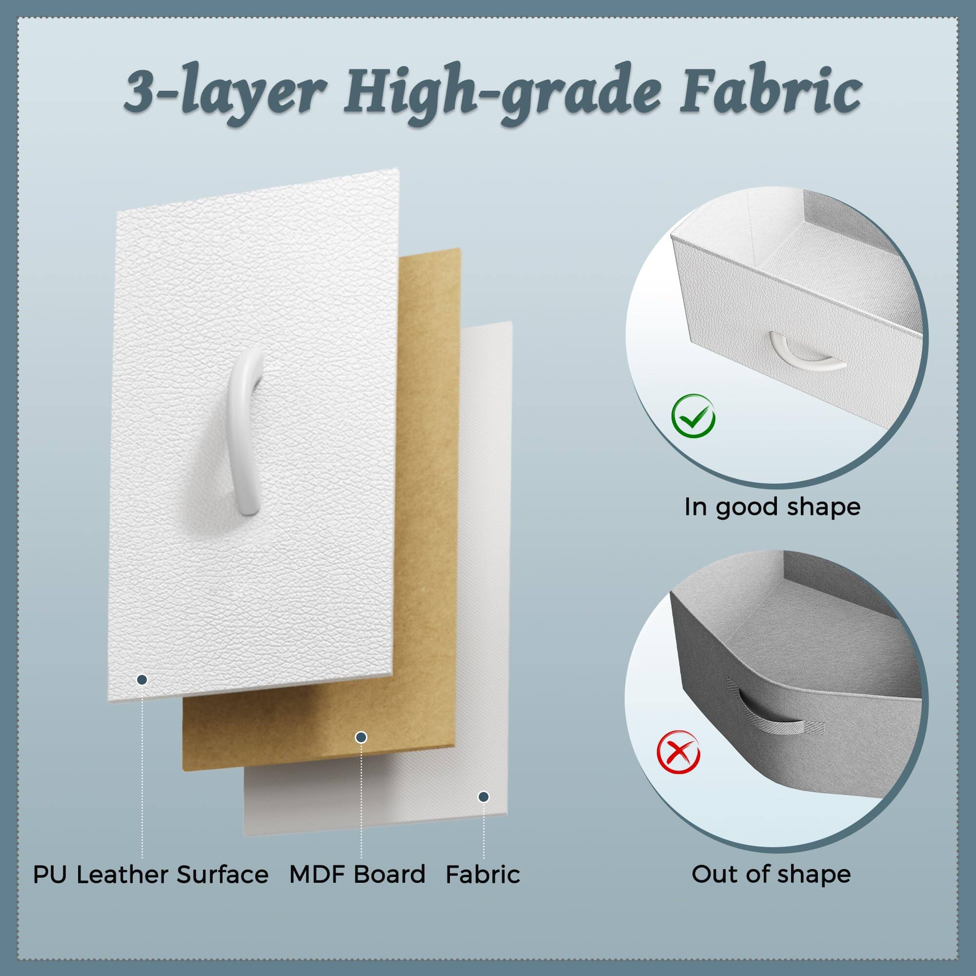 3-layer High-grade Fabric

- PU Leather Surface
- MDF Board
- Fabric

In good shape

Out of shape