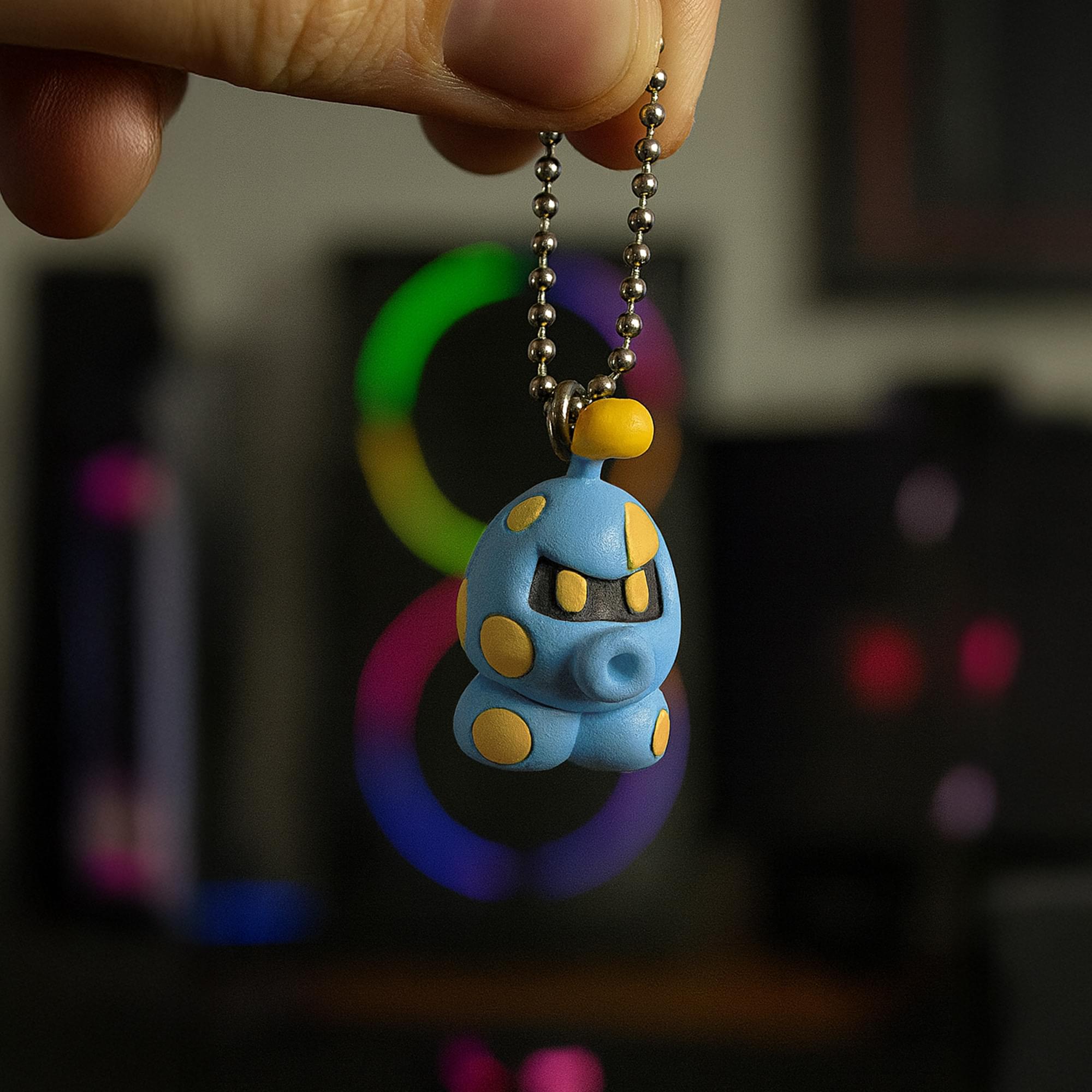 Alt View 4. Super Mario Bros. - Super Mario Galaxy 2 Electrogoomba Gashapon Mini Figure.