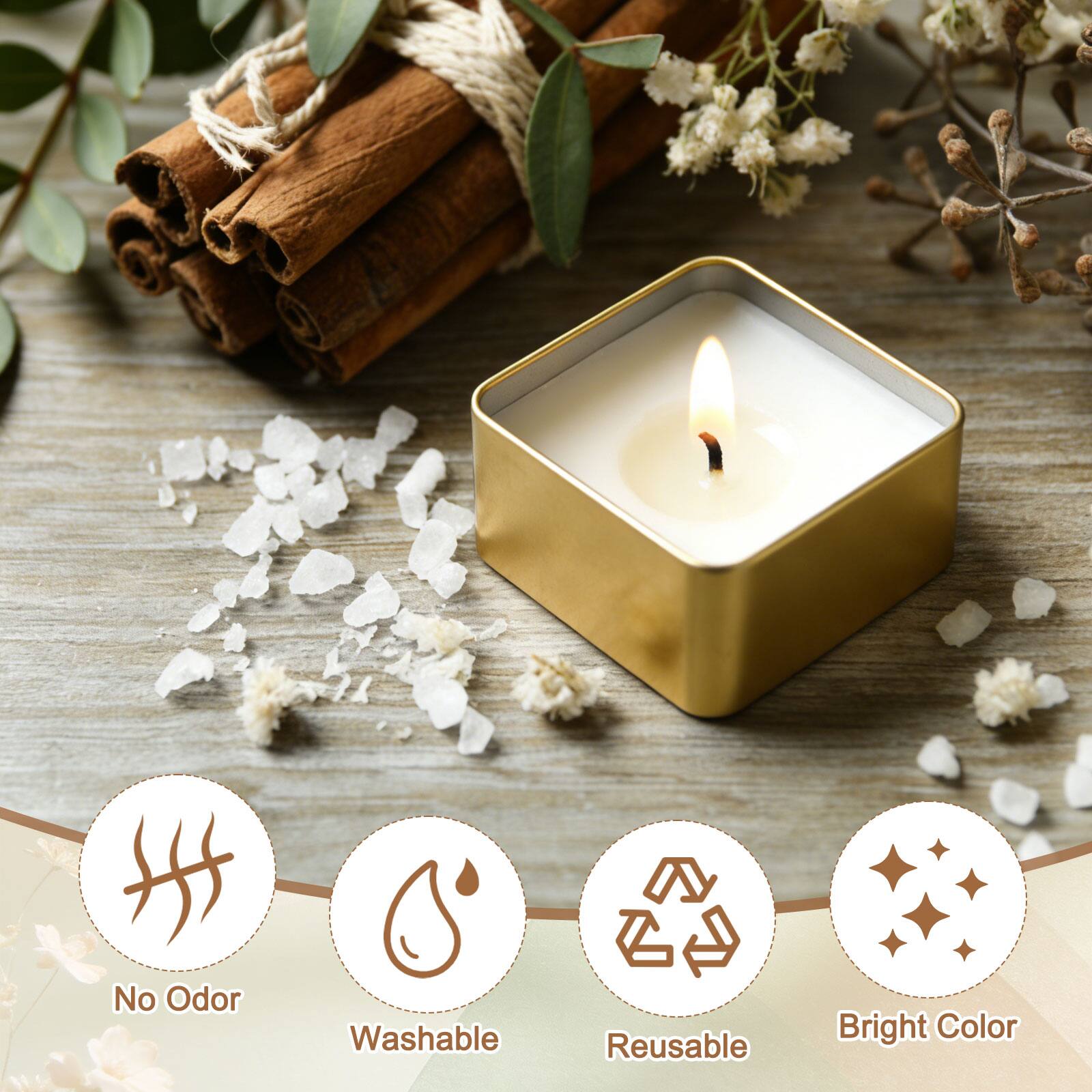 No Odor, Washable, Reusable, Bright Color