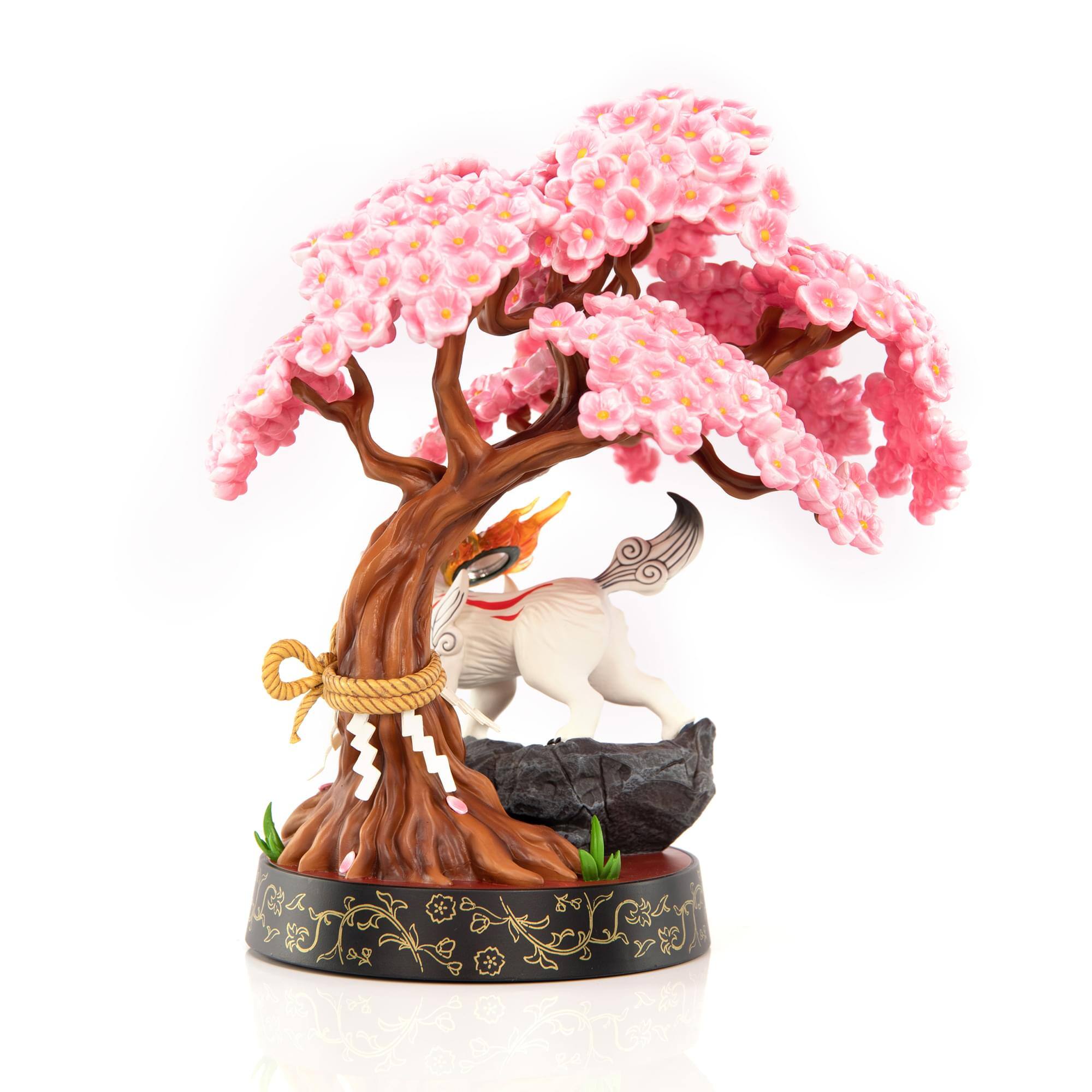 Alt View 5. First 4 Figures - Okamiden Chibiterasu 10 Inch PVC Statue (Standard Edition) - Multi-Colored.