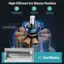 High-Efficient Ice Shaver Machine: Rotating Speed, High Power, Grind up to 1450 rpm, 300 W, 660 lbs/h, Powerful Motor, Dual Blades.