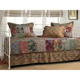 Hivvago - Floral 5-Piece Daybed Ensemble Bedding Set - Multicolor