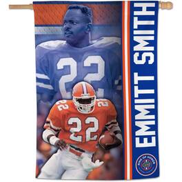 WinCraft - Emmitt Smith Florida Gators Single-Sided 28'' x 40'' Ring of Honor Vertical Banner - Multicolor