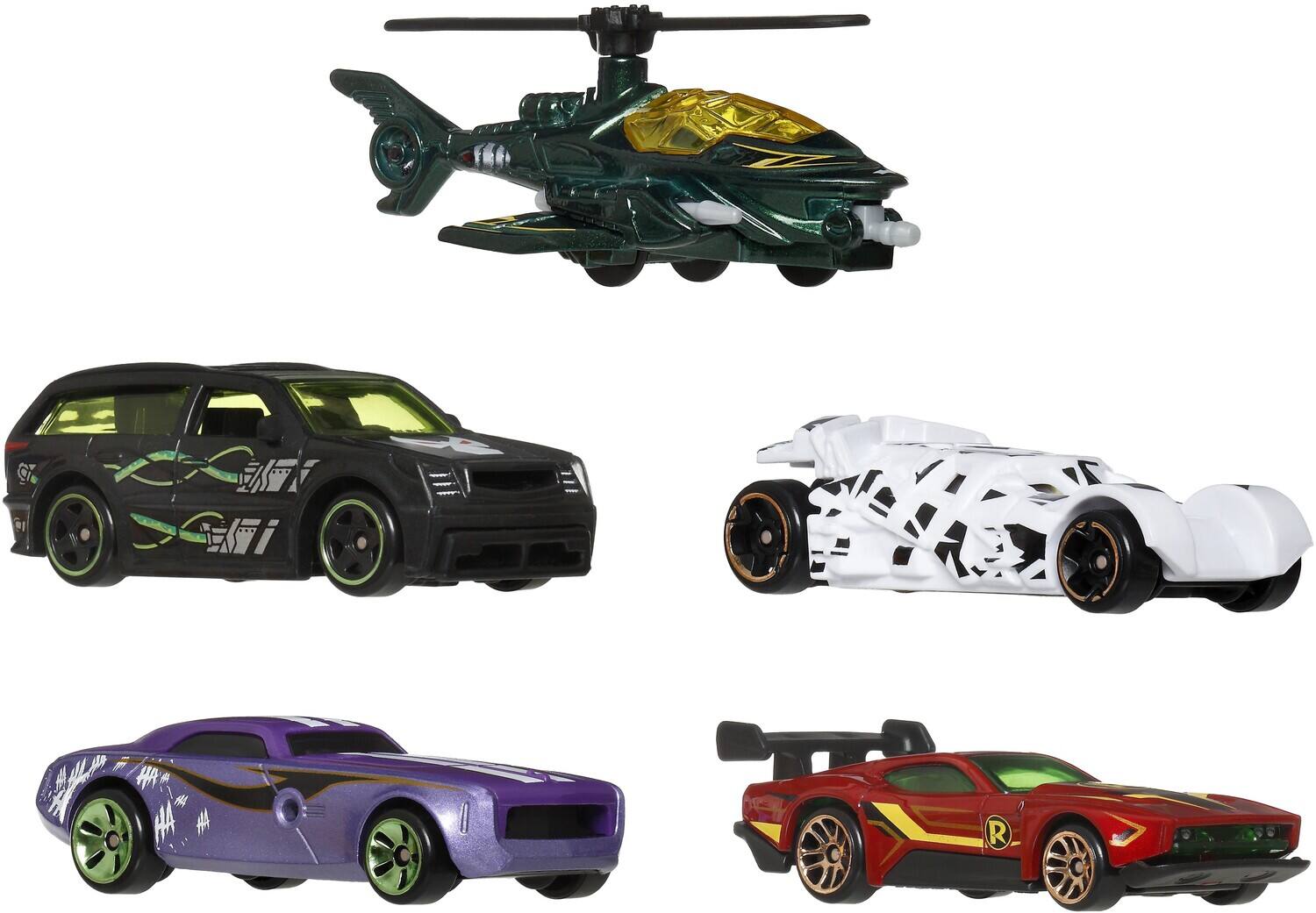 Alt View 3. Mattel - Mattel - Hot Wheels 1:64 Silver Series Batman 10-Piece S Assortment (DC)   - COLLECTIBLES - Multicolor.