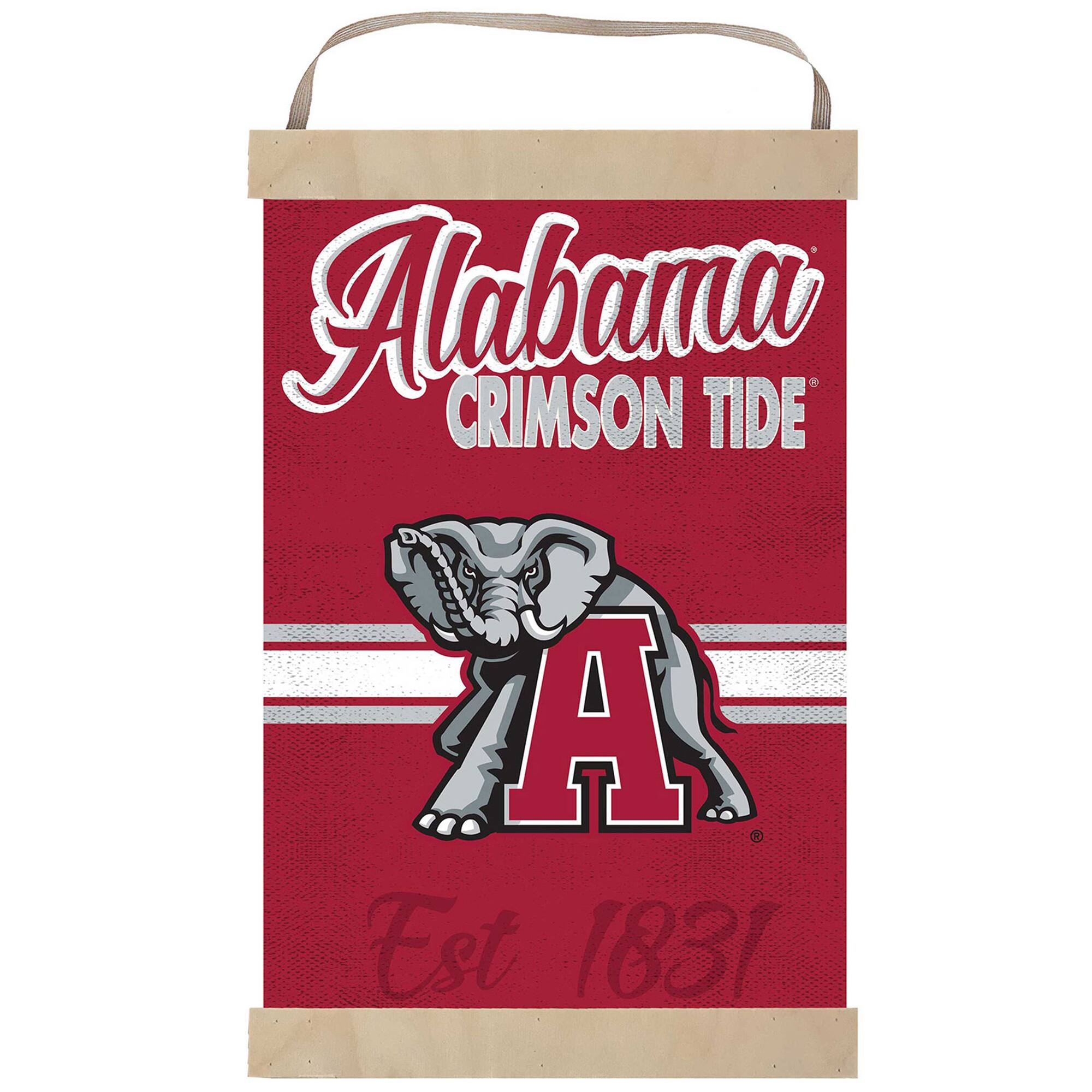 Alabama  
CRIMSON TIDE  
Est 1831