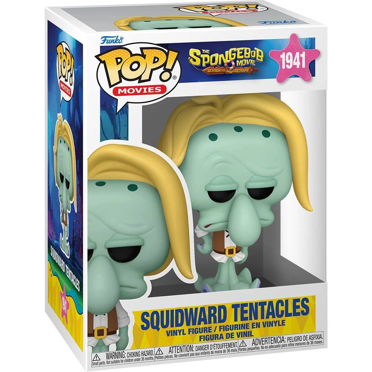 Funko POP! MOVIES  
THE SPONGEBOB MOVIE 1941  
SQUIDWARD TENTACLES  
VINYL FIGURE / FIGURINE EN VINYLE / FIGURA DE VINIL  

ADVERTENCIA: PELIGRO DE ASFIXIA A menores de 3 meses  
DANGER: CHOKING HAZARD - Small parts. Not for children under 3 years.  
ATTENTION: PELIGRE D'ÉTOUFFEMENT - Petites pièces. Ne convient pas aux enfants de moins de 36 mois.