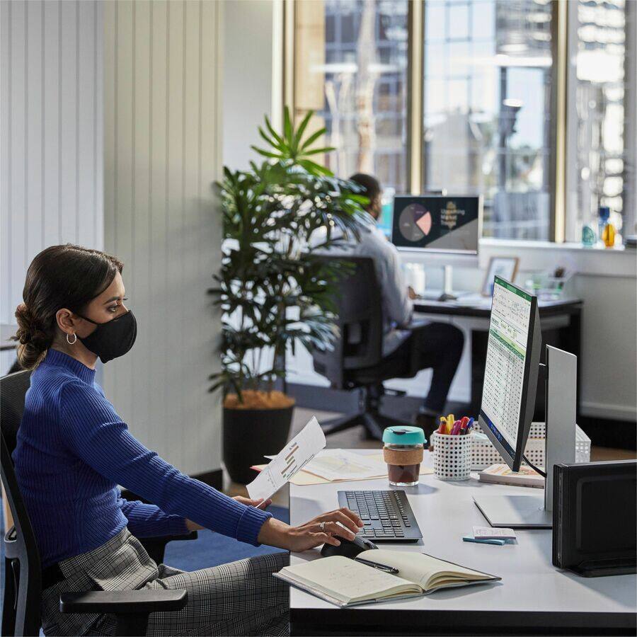 Alt View 8. HP - HP Pro Mini 400 G9 Desktop Computer - Intel Core i7 12th Gen i7-12700T - 16 GB - 512 GB SSD - Mini PC - Black - Smart - Black.