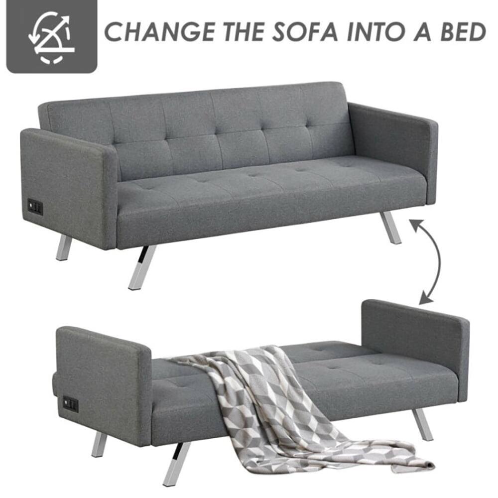 CHANGE THE SOFA INTO A BED