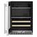 Alt View 2. KitchenAid - 46-Bottle Wine Cellar with Full-Extension Wood-Front Racks - PrintShield Stainless Finish.