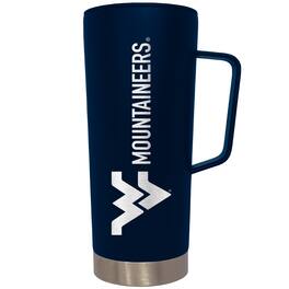 Great American Products - West Virginia Mountaineers 20oz. Roadie Tumbler with Handle - Multicolor