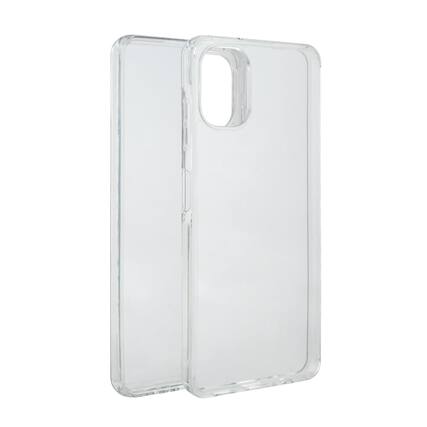 Front. Reiko - High Quality 2X Clean Pc And Tpu Bumper Case In Clear For Samsung Galaxy A06 - Clear.