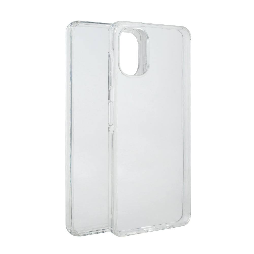 Front. Reiko - High Quality 2X Clean Pc And Tpu Bumper Case In Clear For Samsung Galaxy A06 - Clear.