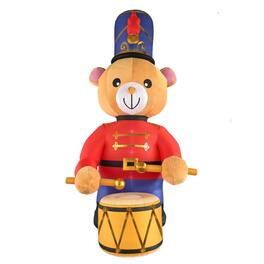 World Trade - 15' Animated Drummer Bear - Tan