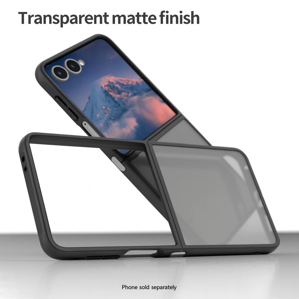 Transparent matte finish. Phone sold separately.
